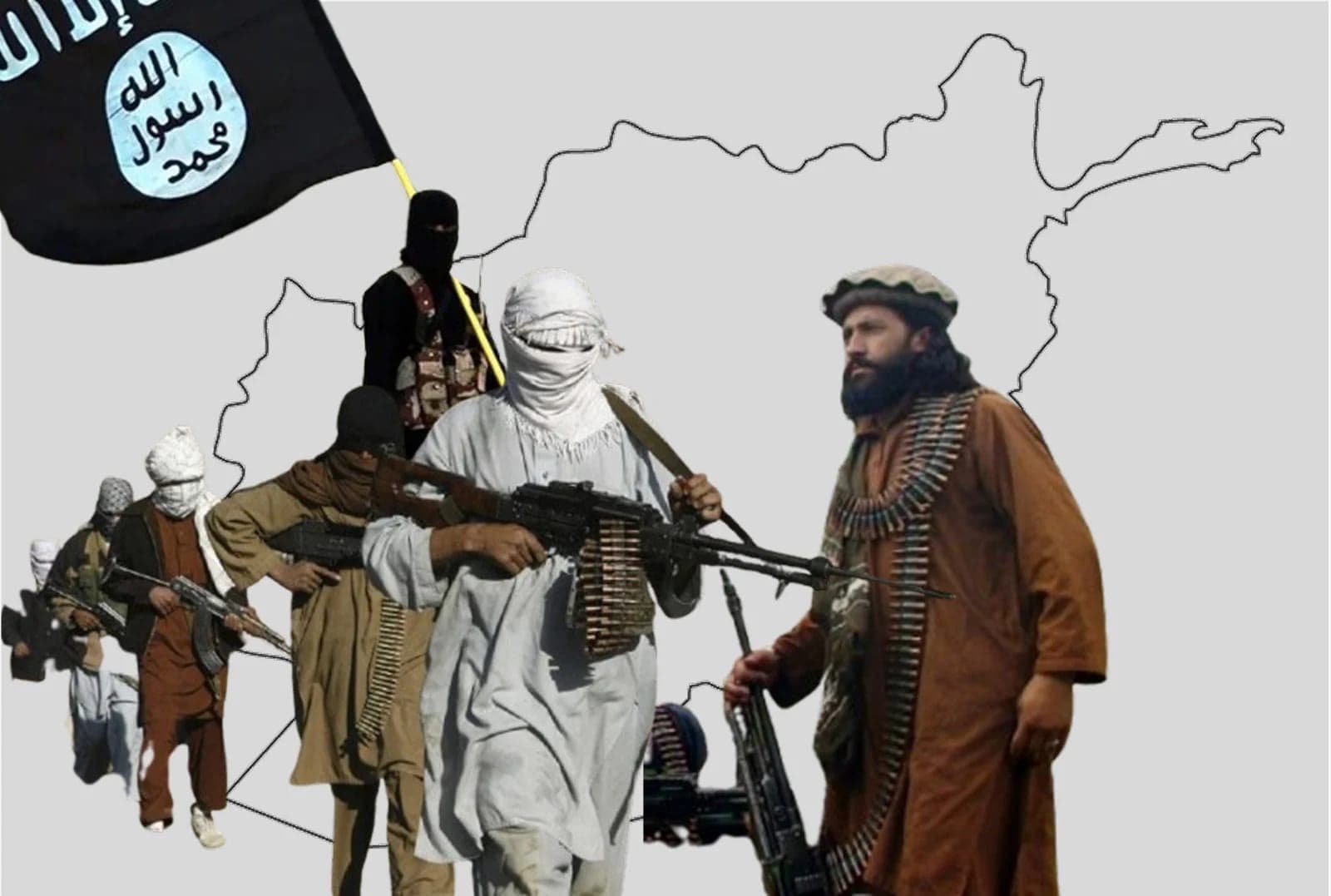 بر اساس اسناد سازمان ملل متحد، در افغانستان ۲۳ تا ۲۵ گروه تروریستی فعال هستند.