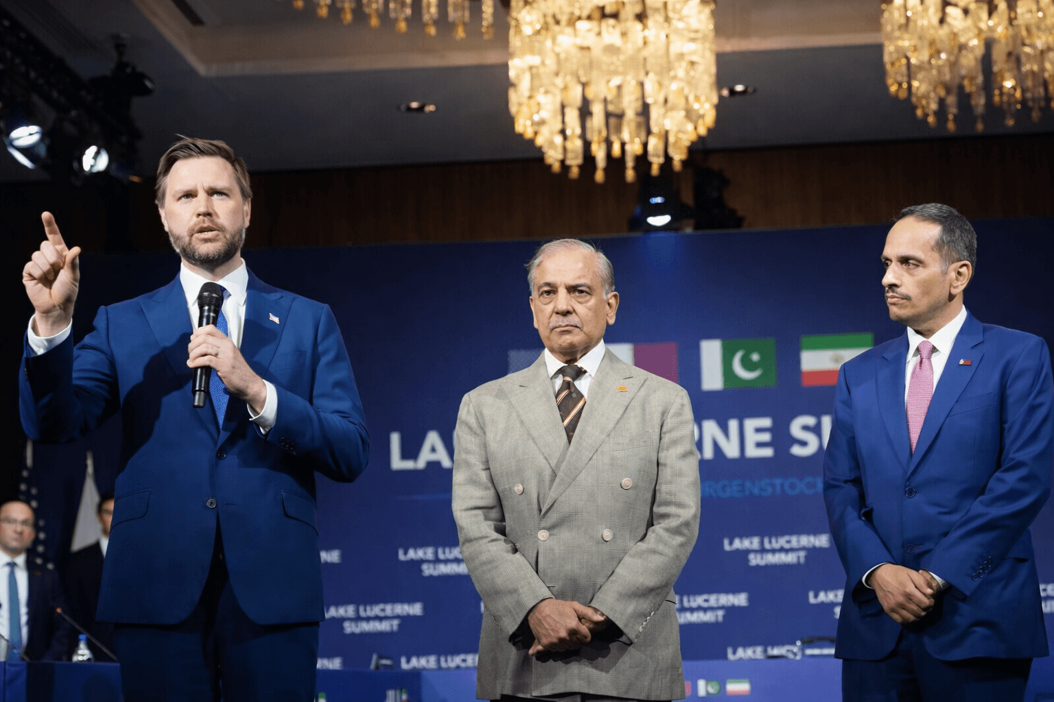 The first round of Iran–U.S. talks in Switzerland concludes without a breakthrough.