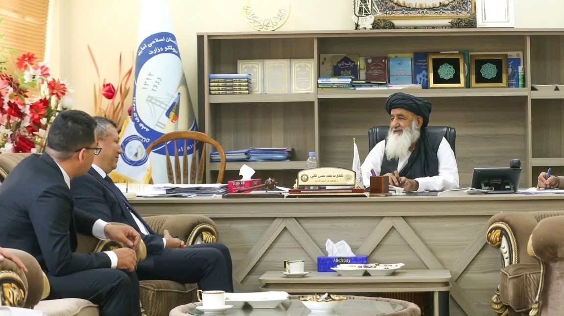 وزیر فواید عامه طالبان و سفیر ترکمنستان درباره پروژههای ترانسپورتی گفتوگو کردند.
