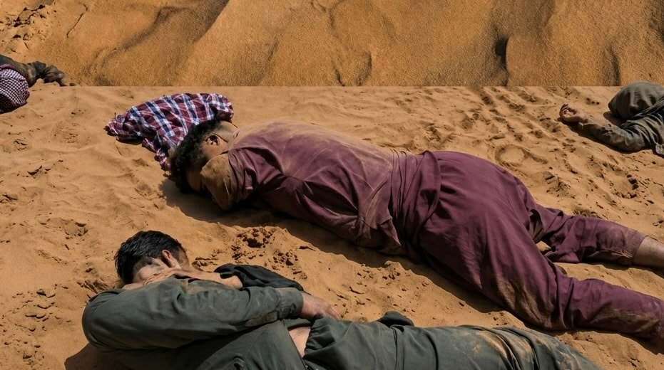Bodies of five Afghan citizens found in the deserts of Nimroz