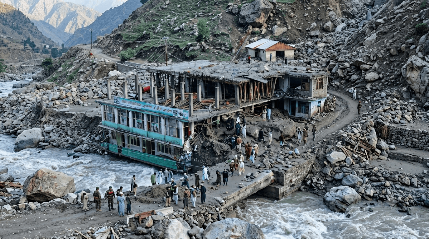 Fifteen people remain missing in Nuristan as a result of the floods.