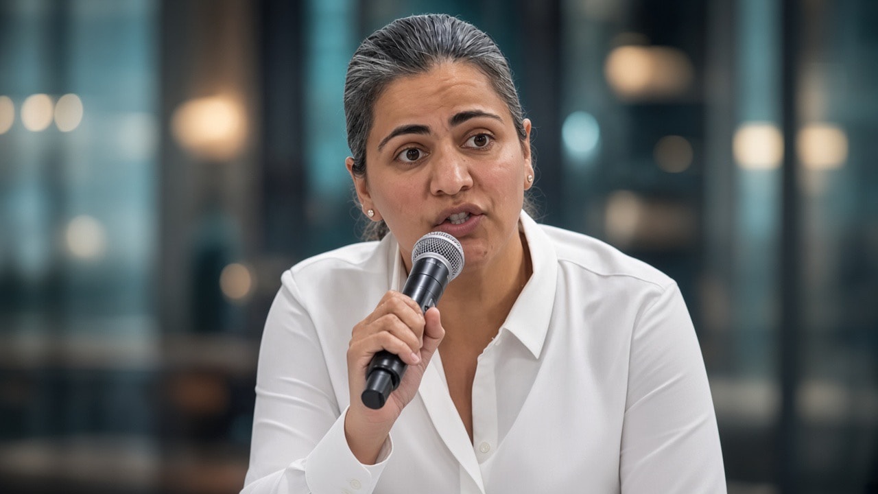 Ayesha Wahab criticizes Taliban opponents, describing them as “Misguided and defeated”.