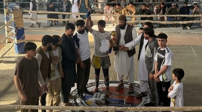 مسابقات کیکبوکسینگ در کندز به پایان رسید.
